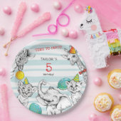 Party für das 5. Jubiläum Pappteller (Party)