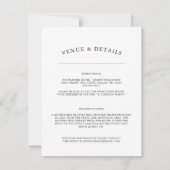 Party für das amerikanische Flag für Police Style| RSVP Karte (Rückseite)