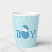 Party für das Baby Gender Reveal Pappbecher (Vorderseite)