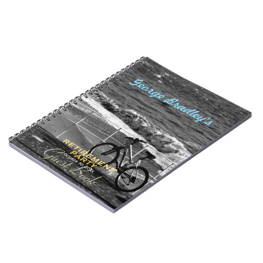 Party für das benutzerdefinierte Gästebuch für das Notizblock (Linke Seite)