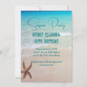 Party für das benutzerdefinierte Zeitalter Einladung (Vorderseite)