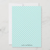 Party für das Brunch der Mutter mit Wasserfarbe Einladung (Rückseite)