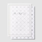 Party für das Hochzeitalter Pergament Einladungen (Versetzt (Einladung))