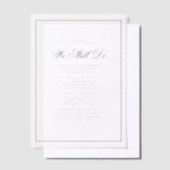 Party für das Hochzeitalter Pergament Einladungen (Versetzt)