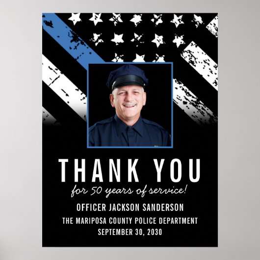 Party für das individuell anpassbare Foto für die  Poster (Vorne)