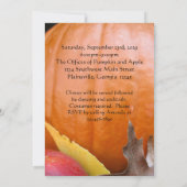 Party für das Kürbiskostüm Einladung (Rückseite)