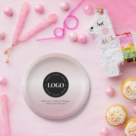 Party für das Logo von benutzerdefinierten Unterne Pappteller (Party)