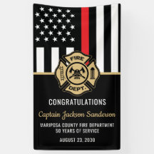 Party für das Ruhestand von Feuerwehren