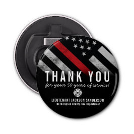 Party für das Ruhestand von Feuerwehren Flaschenöffner