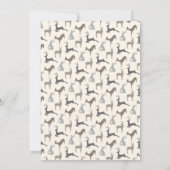 Party für das Ruhestand von Hirschen Einladung (Rückseite)