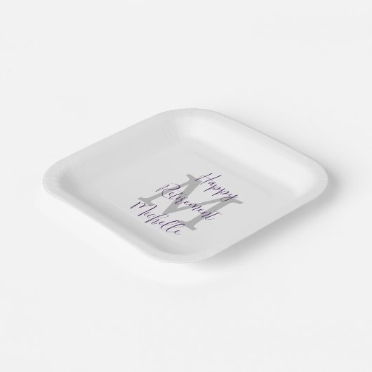 Party für das Ruhestandsalter Pappteller (Gewinkelt)