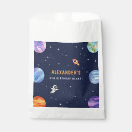 Party für das Solarsystem Galaxy-Niedliche Geburts Geschenktütchen