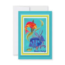 Party für das tropische Fischstrand - Individuelle