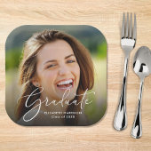 Party für das Überlagern von Fotos mit weißem Skri Pappteller