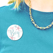 Party für das weibliche Geschlecht Runder Aufkleber