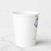 Party für das Wintergeschlechtsalter Pappbecher (Rechts)