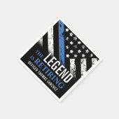 Party für das Zurückhalten der Flagge mit der blau Serviette (Ecke)