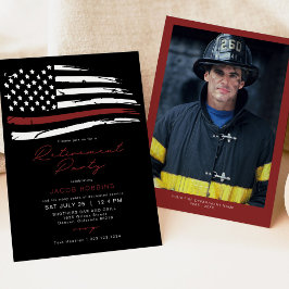 Party für das Zurückhalten von Flaggen für dünne r Einladung