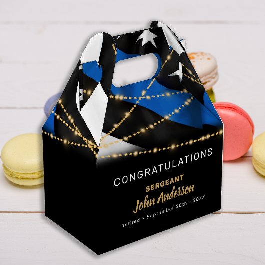 Party für das Zurückhalten von Polizeibeamten Thin Geschenkschachtel