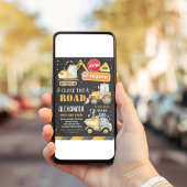 Party für den Bau von Dump Truck Einladung