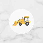 Party für den Bau von Lastkraftwagen Konfetti (Klein Vorderseite)