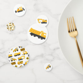 Party für den Bau von Lastkraftwagen Konfetti