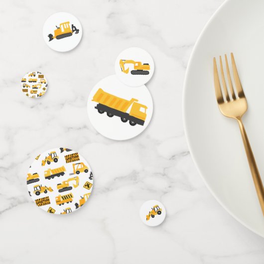 Party für den Bau von Lastkraftwagen Konfetti (Gruppe)