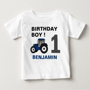 Party für den blauen Kindergeburtstag Baby T-shirt