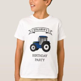 Party für den blauen Kindergeburtstag T-Shirt