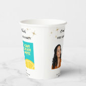 Party für den Buchstart des Autors Pappbecher (Rechts)