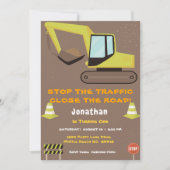 Party für den ersten Geburtstag Einladung (Vorderseite)