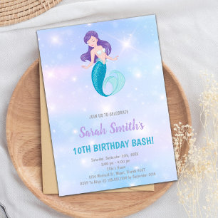 Party für den Glittersee lädt ein Einladung