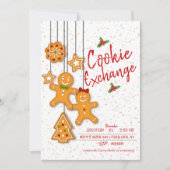 Party für den Holiday Cookie Exchange Einladung (Vorderseite)
