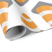 Party für den Straßenkonus Geschenkpapier (Rolleneckpunkt)