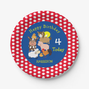 Party für den Themed Kindergeburtstag von landwir Pappteller