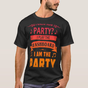 Party für den Waschbrett T-Shirt