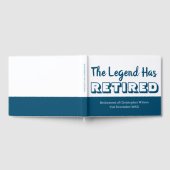 Party für die Altersversorgung Die Legende hat die Gästebuch (Voll)