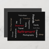 Party für die Altersversorgung: Einladung anpassen (Vorne/Hinten)