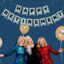 Party für die Altersversorgung, nur im Ruhestand, 