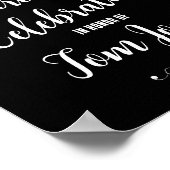 Party für die Altersversorgung Poster (Ecke)