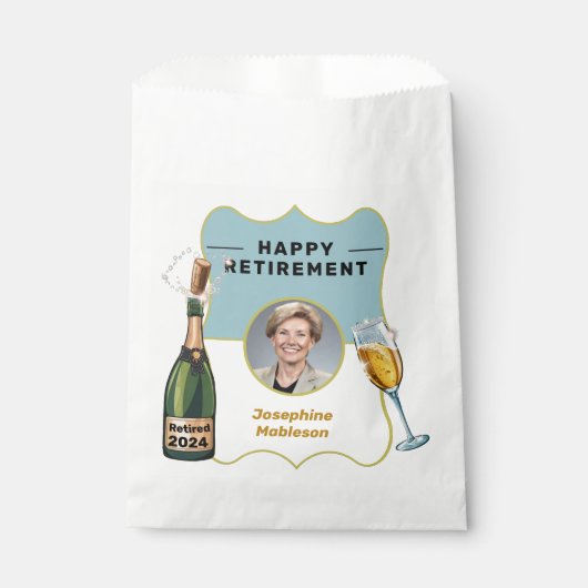 Party für die Altersversorgung, verlassend Funktio Geschenktütchen (Vorderseite)