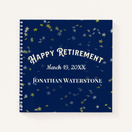 Party für die Altersvorsorge anmelden in Gästebuch Notizblock