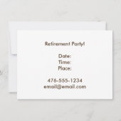 Party für die Altersvorsorge - Ihre Einladung anpa (Rückseite)