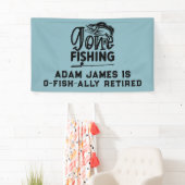 Party für die Aquakulturfischerei - Gone Fishing Banner (Insitu)
