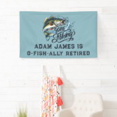 Party für die Aquakulturfischerei - Gone Fishing Banner (Insitu)