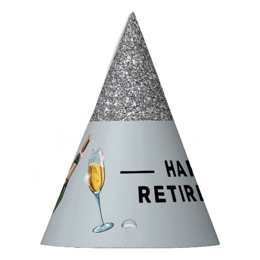 Party für die Ausübung des Ruhestandsamts Partyhütchen (Links)