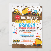 Party für die Baueinleitung Einladung (Vorderseite)