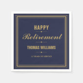 Party für die Belieferung von Schiffen und Schiffe Serviette (Vorderseite)