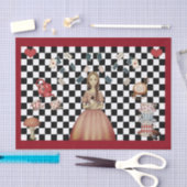 Party für die benutzerdefinierte Alice im Wunderla Seidenpapier (Handwerk)