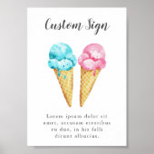 Party für die benutzerdefinierte Kennzeichnung von Poster (Vorne)